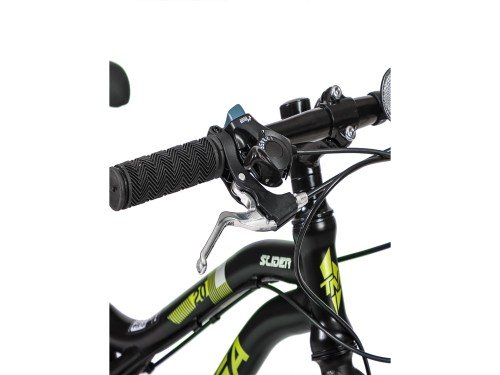 Bicicleta Slider R20 7Vel. Negro/Amarillo