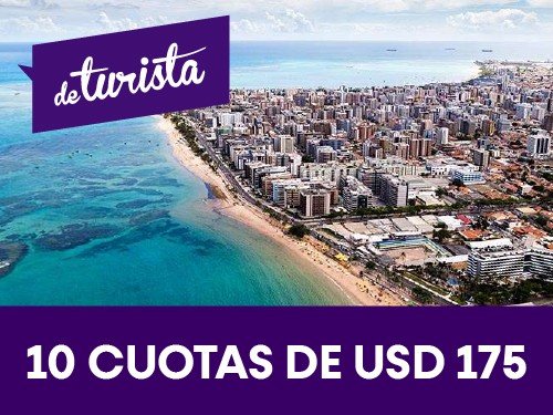 8 noches All Inclusive - Maceió y Maragogi en Family Plan y cuotas