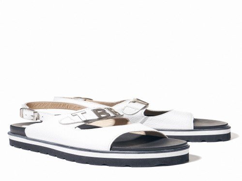 Sandalia Nair 70% OFF – sofisticación en cuero blanco