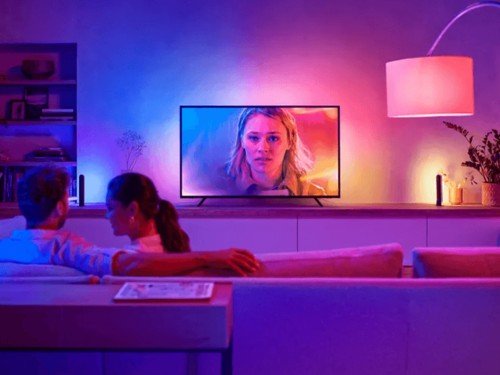 Tira Led Philips Hue Play Gradient para TV 65" a 75"