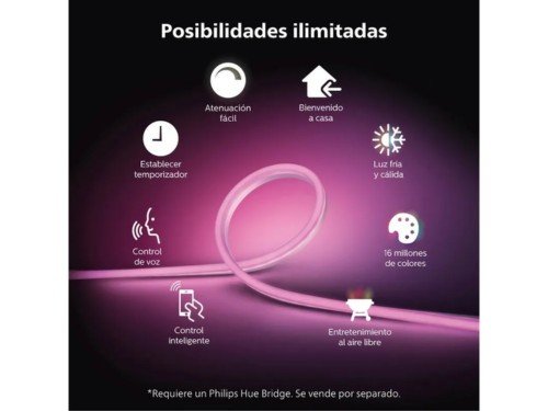 Philips Hue Tira de luz exteriores 5 metros Smart