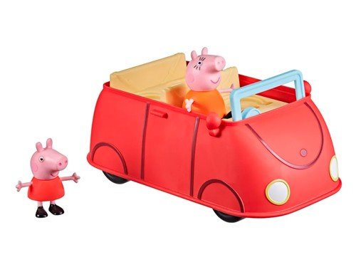 Hasbro Peppa Pig - Vehiculo 21cm. - El Auto Rojo de La Familia de Pepp