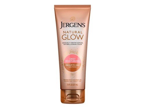Jergens Natural Glow Loción Autobronceante Medios Bronceados