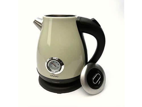 Pava Eléctrica Vintage Acero Inoxidable 1.7 Lts Unnic