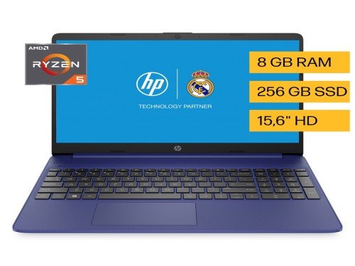 Notebook HP AMD Ryzen 5 15.6" 8GB 256GB Windows 11 Home SSD - 15-Ef251