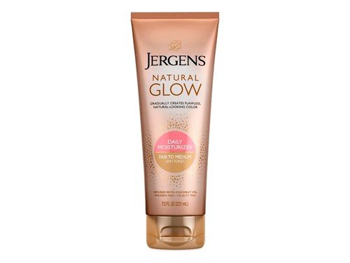 Jergens Natural Glow Loción Autobronceante Claros A Medios