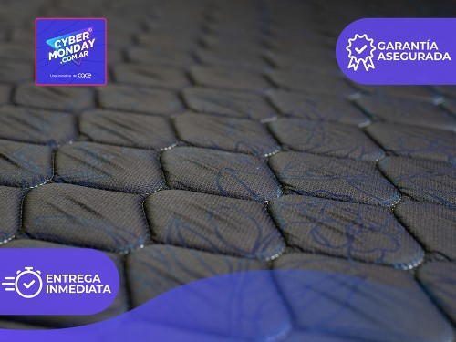 CONJUNTO ROYAL 2 PLAZAS + BASE 140 X 190 + 2 ALM.