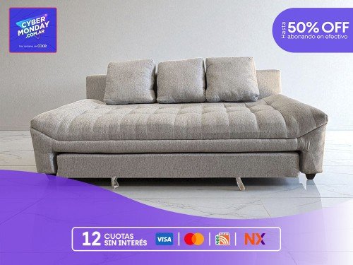 Divan Lenny 2 cuerpos + carricama