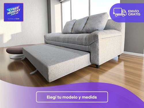 Divan Lenny 2 cuerpos + carricama