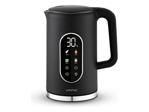 Pava Eléctrica Pantalla Digital Acero Inoxidable 1.7 Lts Unnic