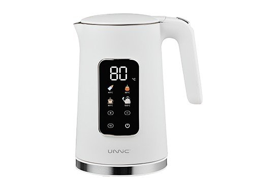 Pava Eléctrica Pantalla Digital Acero Inoxidable 1.7 Lts Unnic