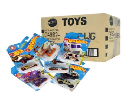 Pack Hot Wheels Vehículos Básicos Surtidos X 72