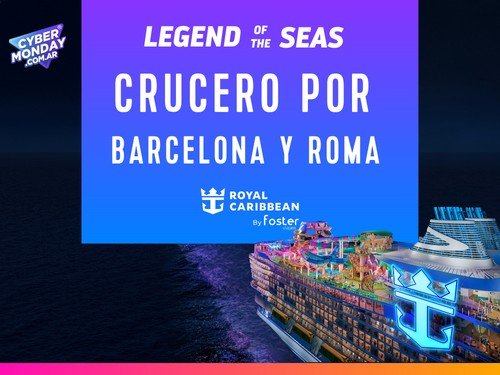 Crucero Mediterráneo 7 noches desde Barcelona | Legend of the Seas