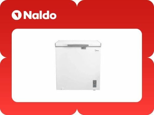 Freezers Horizontal Midea 194 Lts Mdrc284fze01 Blanco