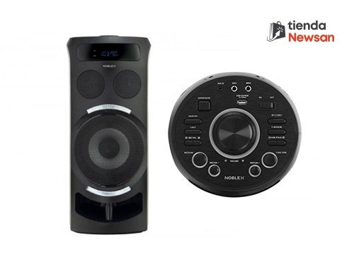 Torre de Sonido Bluetooth Negro 3200W Noblex
