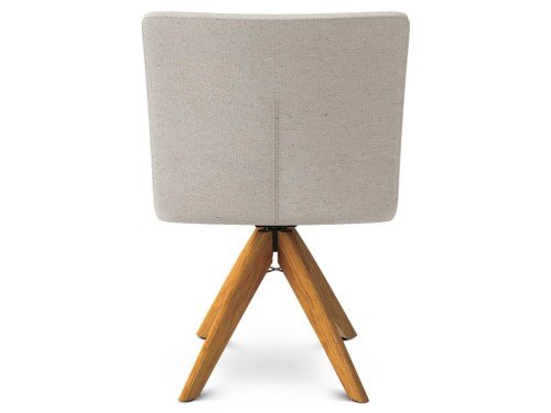 Silla de Comedor Madera Nice Tapizado Lino Espácity