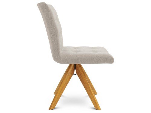 Silla de Comedor Madera Nice Tapizado Lino Espácity