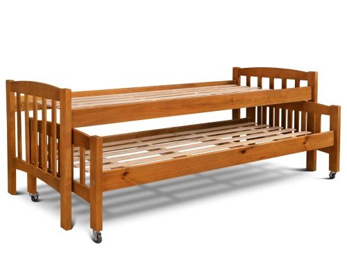 Cama 1 Plaza Nido Madera Espácity