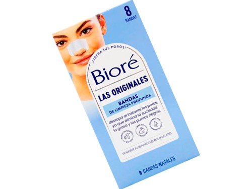 Biore Bandas De Limpieza Profunda Nasales Originales 8u