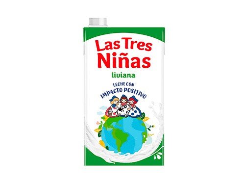 Leche UAT descremada Las Tres Niñas 1L