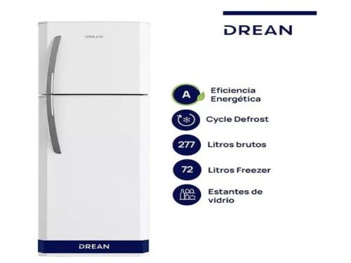 Helad. Drean Hdr280f50b 277lts. Blanca