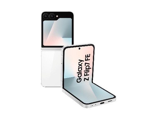 Celular Galaxy Z Flip7 FE 256gb White Samsung