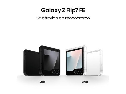Celular Galaxy Z Flip7 FE 256gb White Samsung