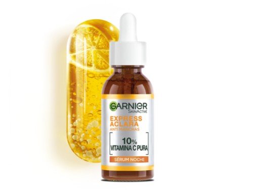 Garnier Serum Noche Antimanchas con 10% con Vitamina C Pura 30ml
