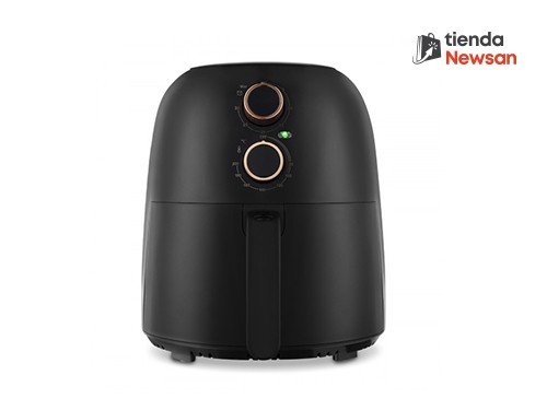 Freidora De Aire Manual Sansei 3.5L 1350W Negra