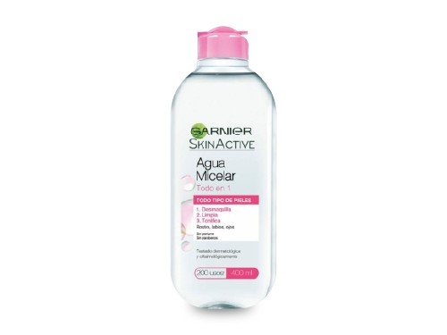Agua Micelar Garnier Skin Active Todo en 1 x 400 ml