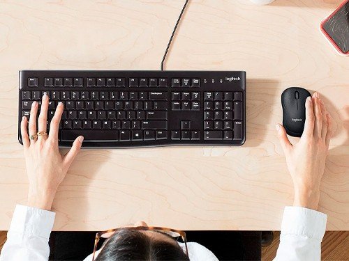 Teclado Multimedia Logitech K120 USB Español