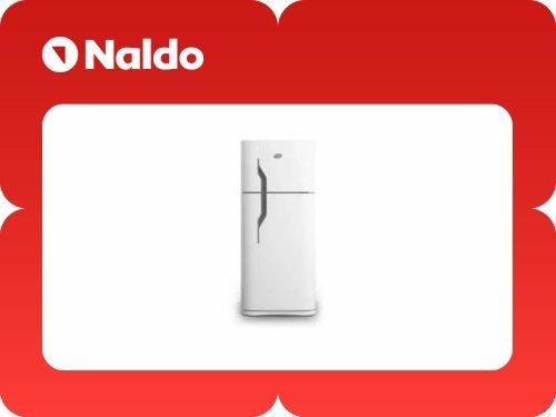 Heladera con freezer Gafa 330L Blanca