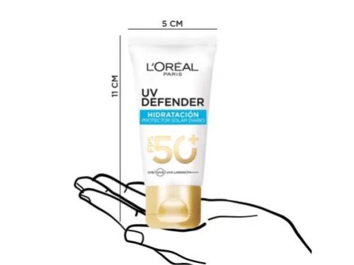 Loreal Paris Protector Solar UV Defender Aqua Fusion Fps50+ 50 ml