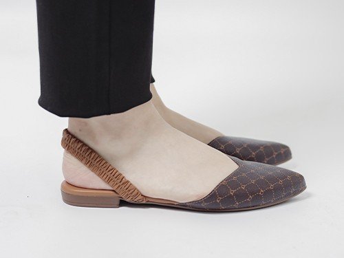 Zueco mule de mujer, con ajuste elástico, BEIRA RIO