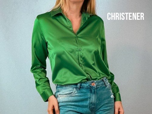 Camisa seda mangas largas | 30% off | CHRISTENER