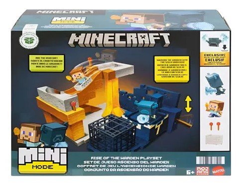 Minecraft Ascenso del Warden (Set de Juego)