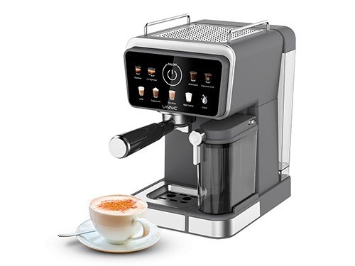 Cafetera	Espresso Digital Táctil con Deposito de Leche	Unnic