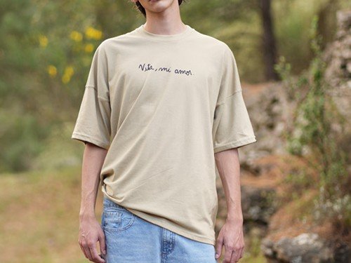 Remera Over Estampada Deseo