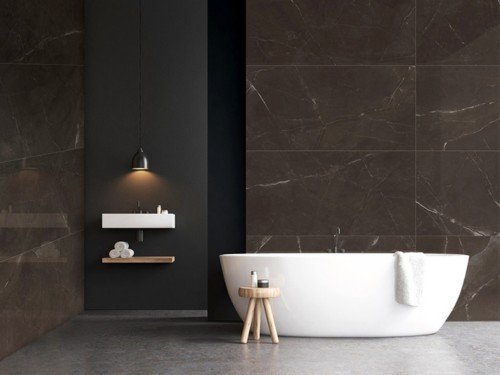 Porcelanato VITE -Mármol Pulido- PULPIS BROWN ECO-  60x120