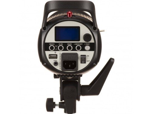 Kit flashes de estudio godox SK400IIV con pies, softbox, paraguas