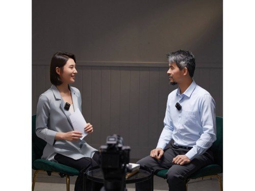 Sistema de microfonos inalambrico godox Movelink M2 camara o telefono