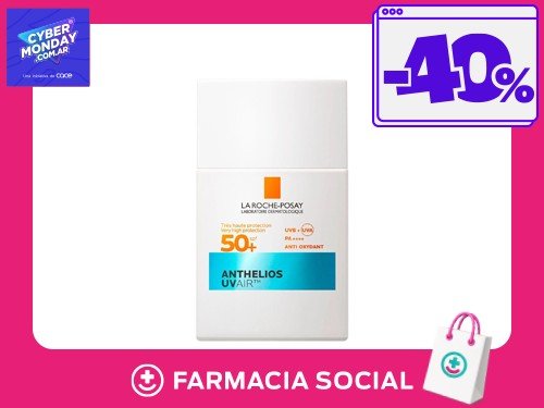 La Roche Posay Protector Solar Facial Anthelios Uv Air Fps50 X 40ml