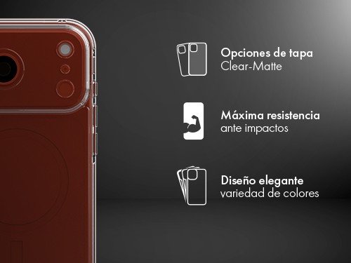 Funda de Celular Reforzada Candy Case Cristal - Groovy