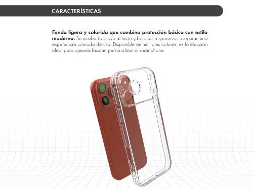 Funda de Celular Reforzada Candy Case Cristal - Groovy