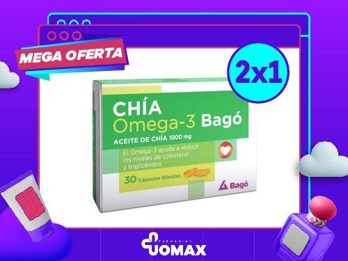 CHIA OMEGA 3 BAGO CPB X 30