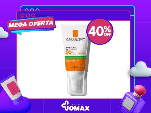 ANTHELIOS GEL CREMA TOQUE SECO ANTIBRILLO FPS 50+