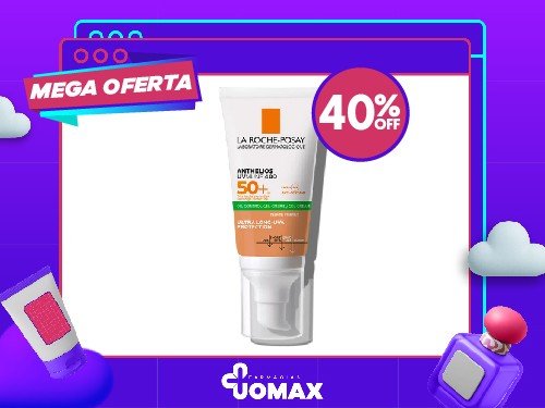 ANTHELIOS GEL CREMA TOQUE SECO COLOR ANTIBRILLO FPS 50+