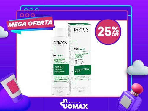 NUEVO DERCOS SHAMPOO PSOLUTION PSORIASIS 200ML SP/RU/port Psoriasis