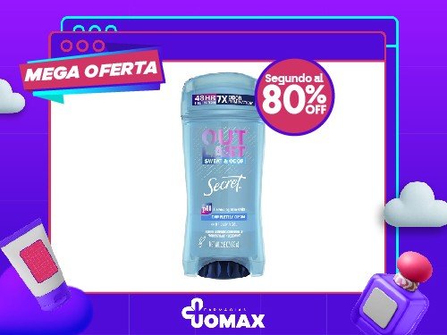 Antitranspirante Gel Secret Outlast Completely Clean X 73 Gr