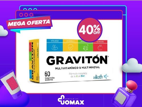 GRAVITÓN (x 60 comp.recu)